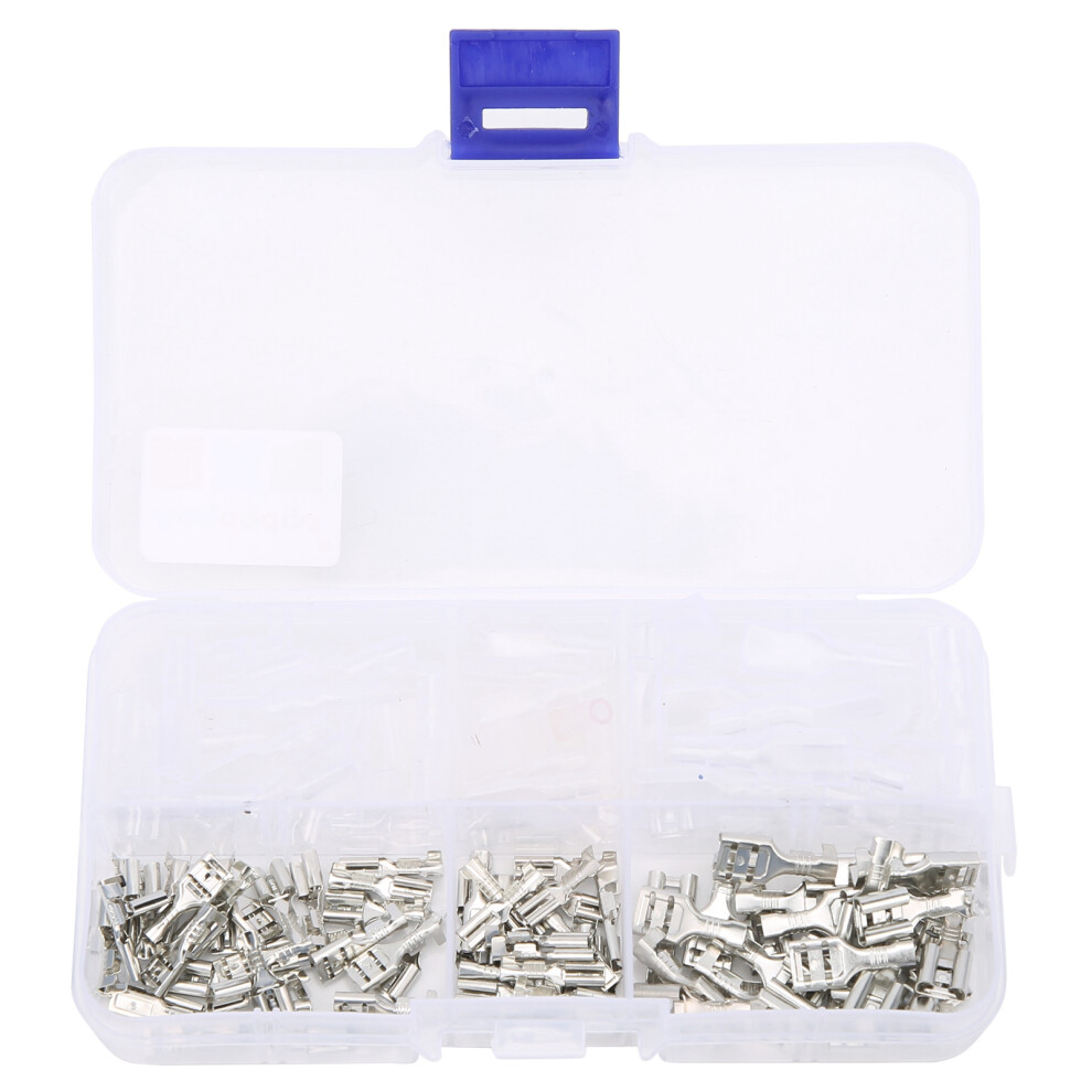 Electrical Wire Connectors Kit 150Pcs Insulated Crimp Terminals 2.8/4.8/6.3Mm 4321359698776