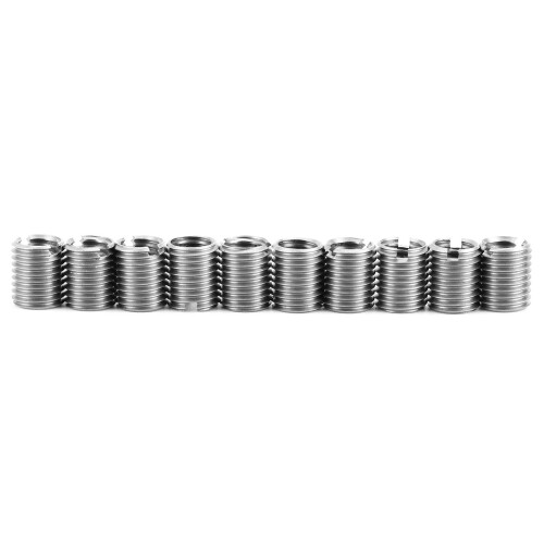 Thread Repair Kit Stainless Steel Insert Nut Set - 10Pcs for Durable Fix 1