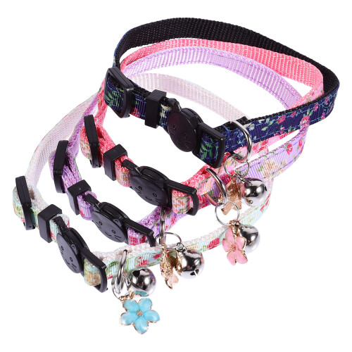 4 Unidades Collar Floral Para Con De