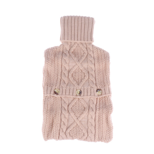 2 Unidades Botella 1 L con Funda Plegable (Beige)