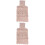2 Unidades Botella 1 L con Funda Plegable (Beige) 5