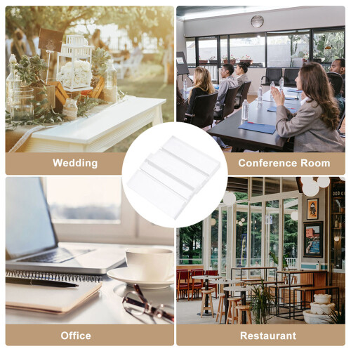 Soporte De Acrílico Transparente Para Señal De Boda 2
