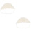 2Ud Gorro De Encaje Beige Para Bebé, Y Con 7