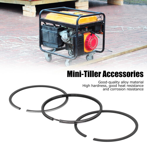 86mm Durable Piston Ring Set for 186F 186FA Diesel Engine & Mini-Tiller 2