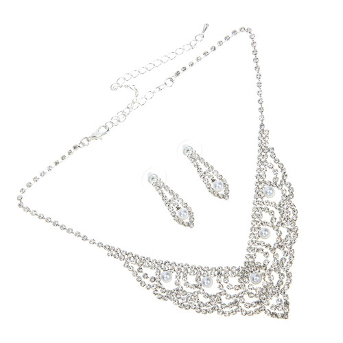 1 Set Et Boucles D'oreilles En Pour 2