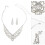 1 Set Et Boucles D'oreilles En Pour 2
