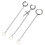 6 Pièces Support Boucles D'Oreilles Pour Écouteurs Fil 8
