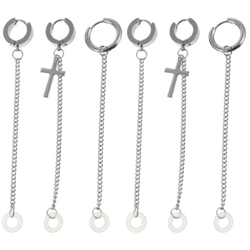 6 Pièces Support Boucles D'Oreilles Pour Écouteurs Fil 1