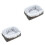 2 Pièces 2 En 1 Pour Chat En Peluche Lit Pliable Chaud 3