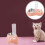 1 Lot Distributeur Automatique Aliments Pour Animaux 5
