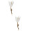 2 Pièces Broche Costume Pour Vêtements Cravate 7