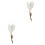 2 Pièces Broche Costume Pour Vêtements Cravate 3