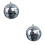 2 Pièces Boule De Miroir 20 Cm Pour Festival 6
