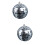 2 Pièces Boule De Miroir 20 Cm Pour Festival 7