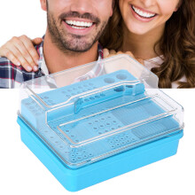 Hitzebeständiger Dentalbohrer-Organizer-Box, 13x10x6,5 cm, leichtgewicht