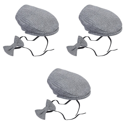 3 Ensembles Accessoires Photo Bébé En Coton Nœud 2