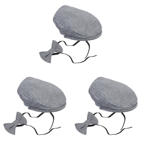 3 Ensembles Accessoires Photo Bébé En Coton Nœud 1