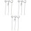 9 Pièces Boucles D'Oreilles Anti- Pour Casque Fil 3
