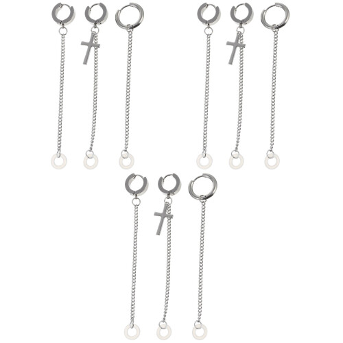 9 Pièces Boucles D'Oreilles Anti- Pour Casque Fil 2