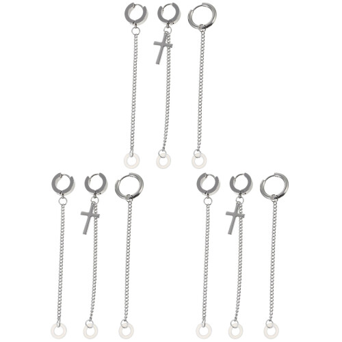 9 Pièces Boucles D'Oreilles Anti- Pour Casque Fil 1