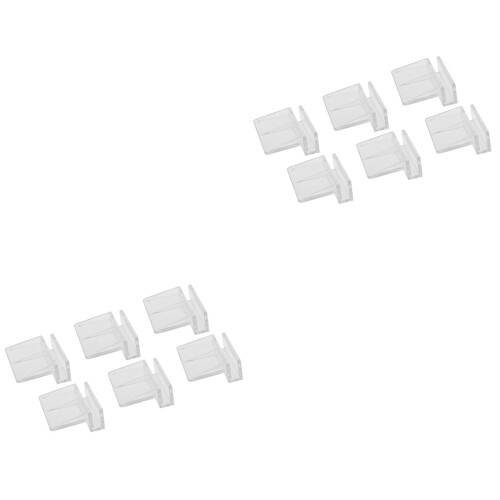 40 Pièces Supports Transparent Pour Couvercle D'aquarium Fixation 2