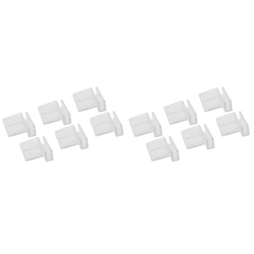 40 Pièces Supports Transparent Pour Couvercle D'aquarium Fixation 1