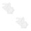 2 Pièces Serviette De Bain Bébé En Coton Pur Pour - 0-1 11