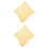 2Pcs Baby Blanket Double Layer Infant Pineapple Pattern Yellow 5