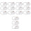15 Pièces Sticker De Protection Pour Webcam Blocage De Caméra 5