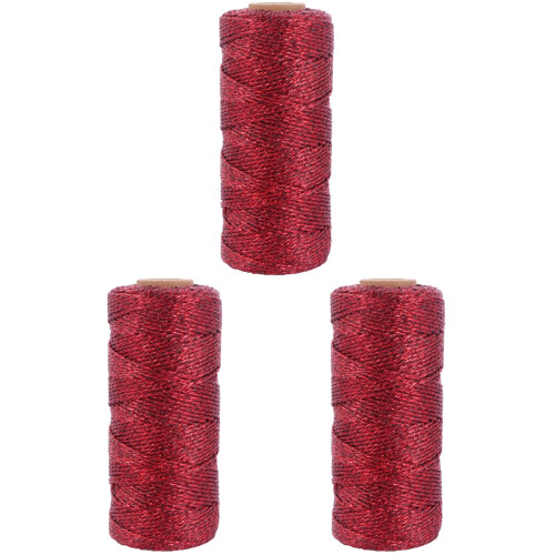 3 Rolls Diy Tied Rope For Decorative Craft Use 1