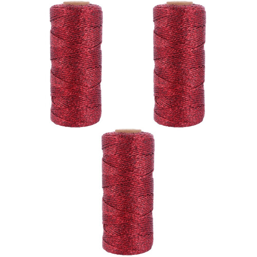 3 Rolls Diy Tied Rope For Decorative Craft Use 2