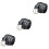 3Pcs Men's Adjustable Waist Belt For Jeans 5