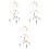 3Pcs Mobile Nursery Decoration Plush Ball Hanging Ornament 3