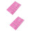 2Pcs Bouquet Flowers Packaging Paper Gift Wrappers Ultra-Thin Lined 9