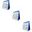 3Pcs 30.5X33Cm Desktop Pocket Chart With 20Pcs White Cards Size Small 11