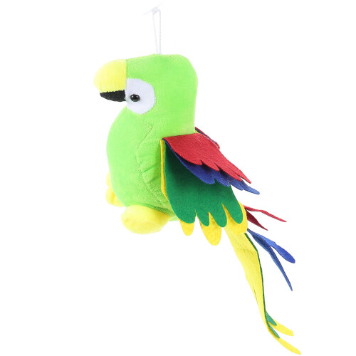 Peluche A Forma Pappagallo Colorato Per Bambini 2