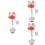 3 Set Fortuna Per Infermiera Cartone 6