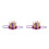 2 Cappello Primo Compleanno Rosa Viola 9