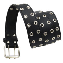 3 Pezzi Punk Fascia Fibbia In
