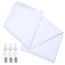3 Sets Photography Background Cloth White Photo Backdrop