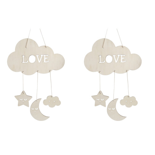 2 Pezzi Decorazioni Bambini Stelle Per Camera 1