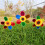 14Stk Kunststoff Windmühlen Spielzeug Garten 7