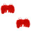 2 Pezzi Per In Naturali Rosse 6