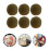 12 Pezzi 9 Cm Rotonda Per Da Wedding 10