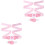 4 Pezzi Sash Fascia Per Con 3