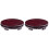 2 Pezzi Sottovaso In Legno Per Da , 10 Cm, 2