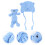 2 Pezzi Fotografia Cappello Con 10