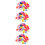 4 Pezzi Palline Morbide Appendi Con 6