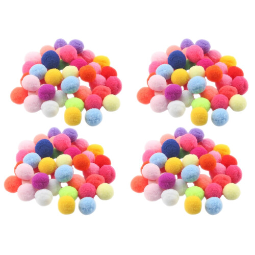 4 Pezzi Palline Morbide Appendi Con 1