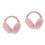 2 Pezzi Paraurti Pieghevoli Unisex Invernali Caldi (Rosa) 5
